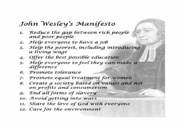 John Wesley Manifesto
