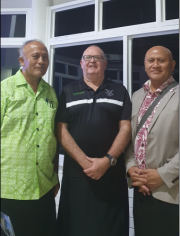 Principal's visit to Samoa, Fiji and Tonga