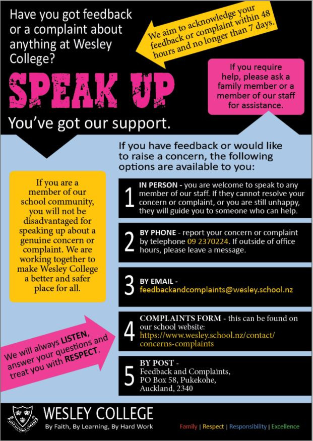 Speak Up Poster 1
