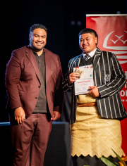 2025 Trades Academy top and diligent ākonga Awards Prizegiving
