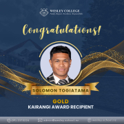 Kairangi Gold Award Recipients