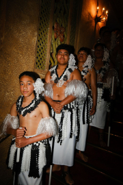 Wesley College Students' attend the premiere of Lomu at Auckland's Civic Theatre