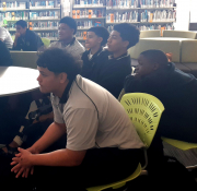 Auckland and Waiuku Libraries visit Wesley College