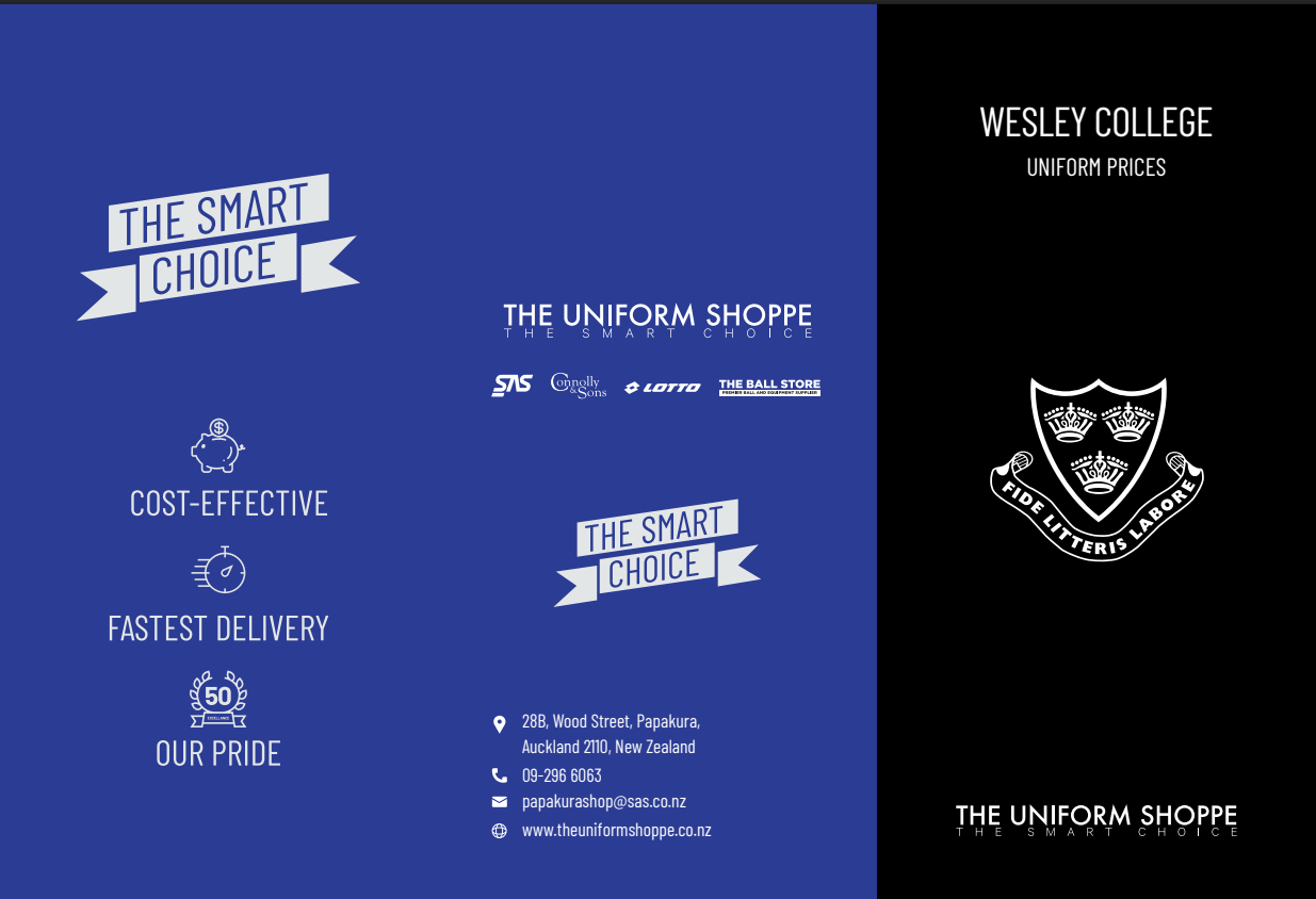 Unform Shop Info